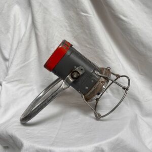 Vintage Industrial Rainleat Light - Red and Gray